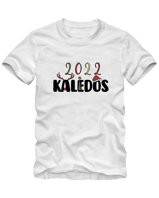 marškinėliai 2022 Kalėdos